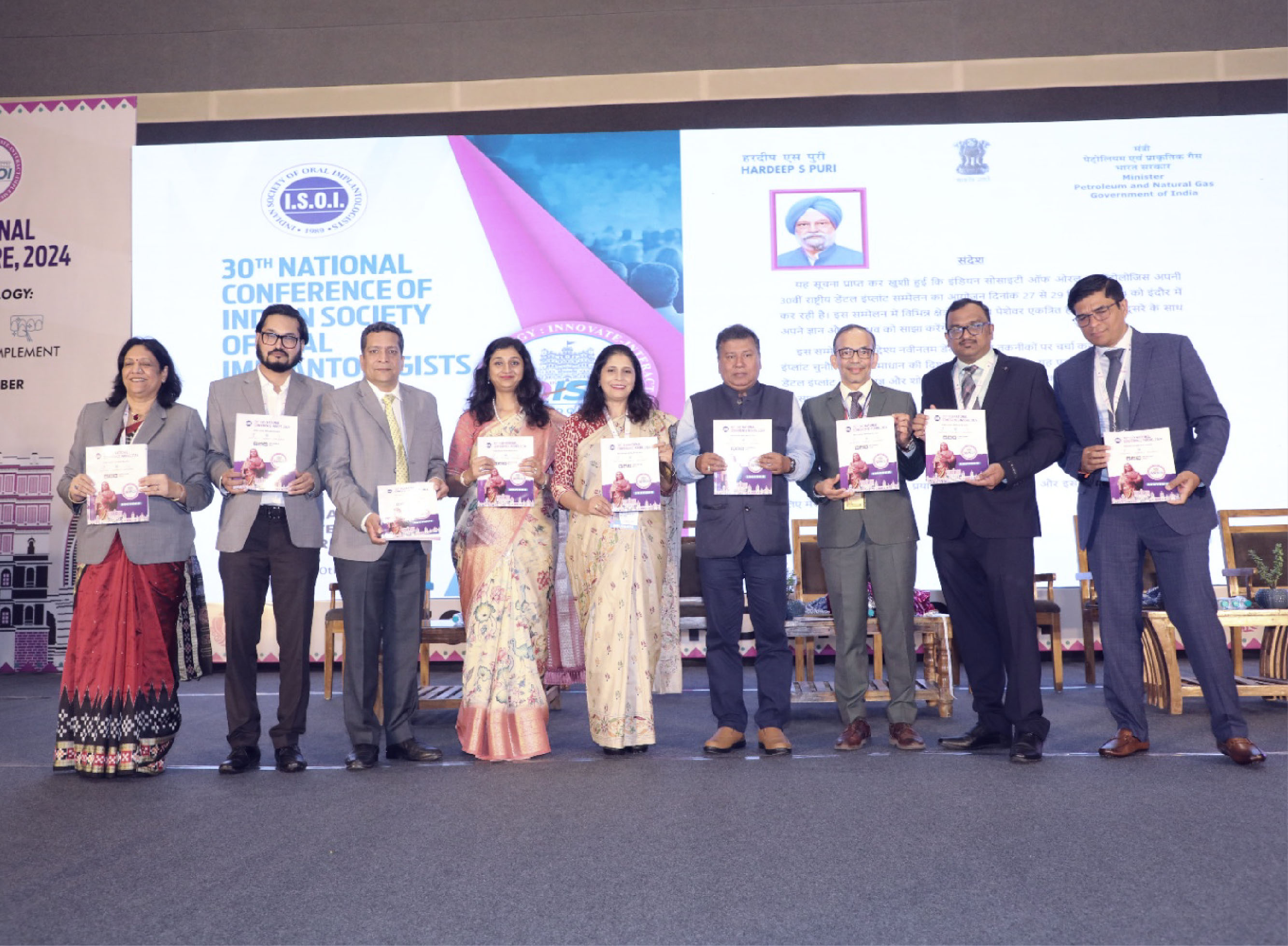 Dentist looking at X-ray